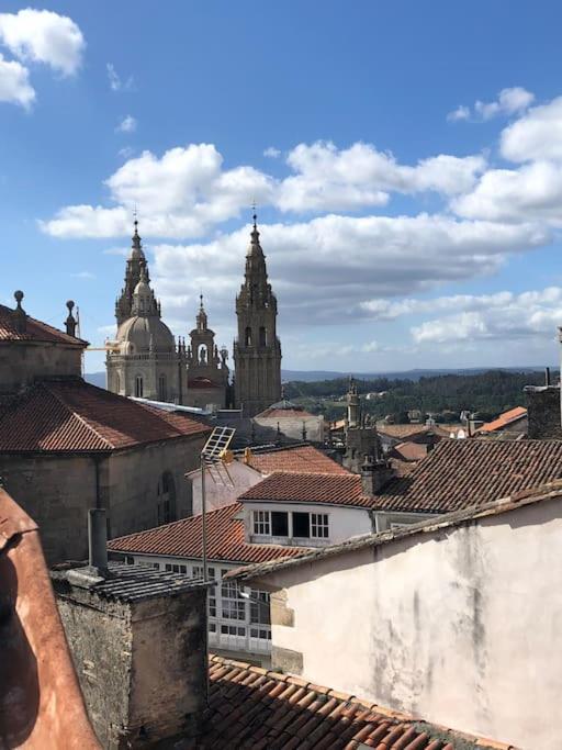 Atico Casco Antiguo En Plaza Cervantes Santiago de Compostela Eksteriør billede